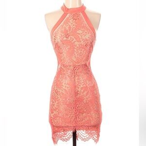 Lace cocktail dress